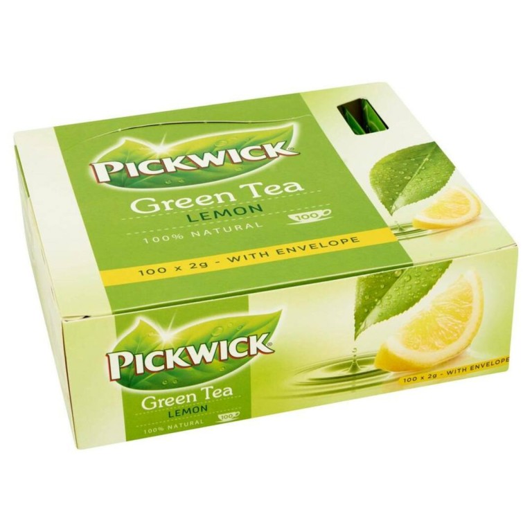 Pickwick Groene Thee Original Lemon Cf Beaumont Koffie Limburg